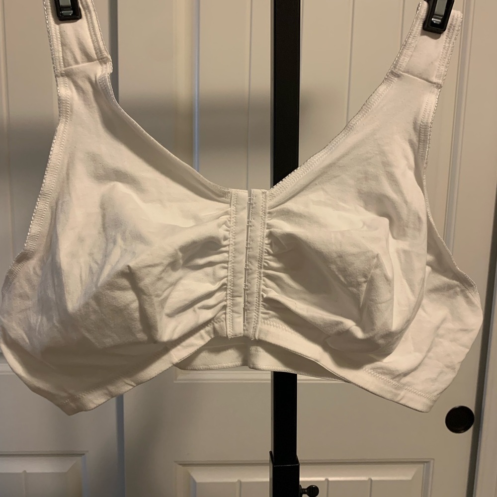 Leading Lady White Comfort Bra